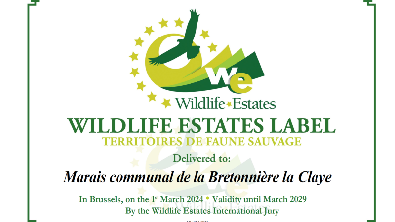 Labellisation Territoires de Faune Sauvage